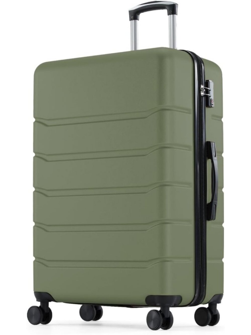 Stylish 20-Inch Carry-On Luggage with Spinner Wheels - Travel Suitcase for Easy